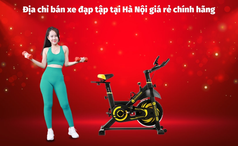 Địa chỉ bán xe đạp tập tại Hà Nội giá rẻ chính hãng